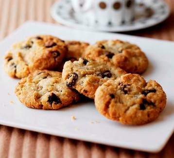 Oatmeal and Raisin Cookies