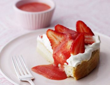 Un-birthday Strawberry Sponge