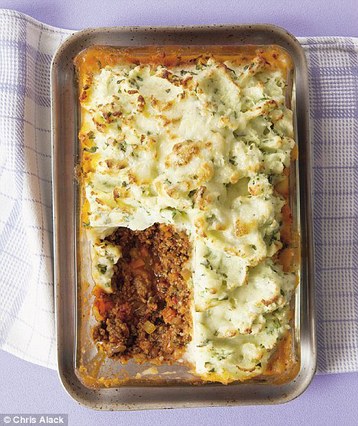Shepherd's Pie with Watercress and Cheddar Mash
