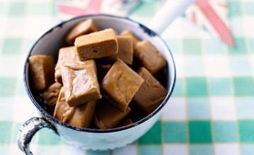 Creamy Honey and Ginger Fudge