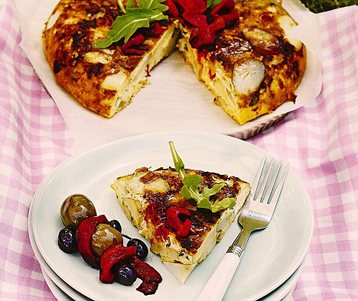 Red Pepper Tortilla