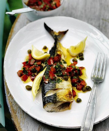 Cornish Mackerel with Sauce Vierge