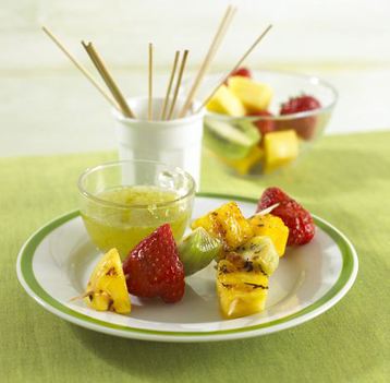 Low Calorie Fruit Skewers