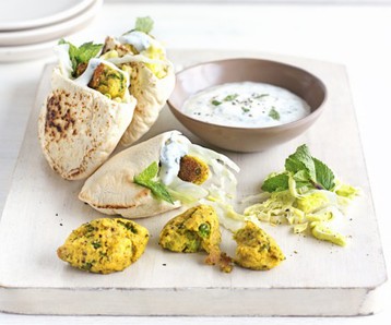 Pea Pakora Packets