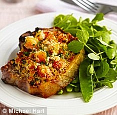 Pork and Apricot Crumble