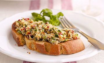Jo Pratt's Crab and Chilli Toasts