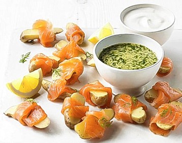 Jo Pratt's Scandi Smoked Salmon Potatoes
