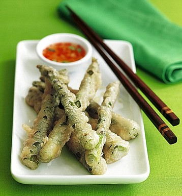 Jo Pratt's Asparagus Tempura
