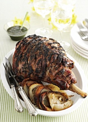 Jo Pratt's Minty Roast Leg Of Lamb