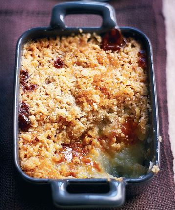 Jo Pratt's Toffe-apple Crumbles