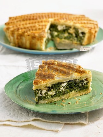 Torta Di Spinaci e Broccoli