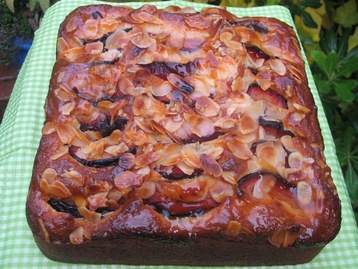 Plum and Almond Cake