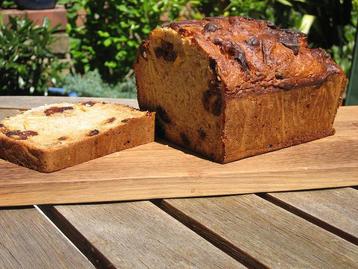 Apple, Cranberry and Almond Loaf Cake