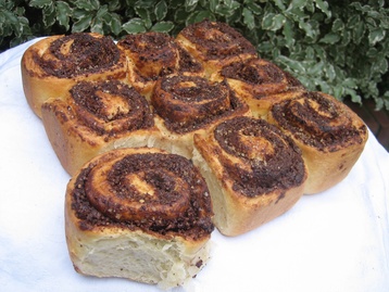 Chocolate and Hazelnut Buns