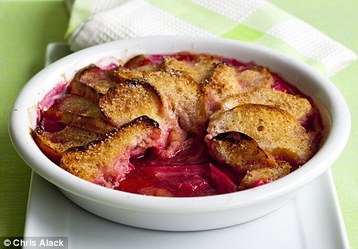 Annie Bell's Rhubarb and Ginger Charlotte