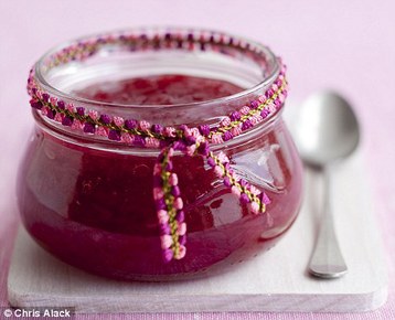 Annie Bell's Oven-baked Rhubarb Jam