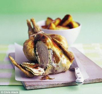 Annie Bell's Herby Buttery Chicken with Golden Roasties
