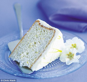 Annie Bell's Angel and Flower Cake
