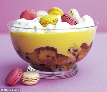 Annie Bell's Saffron Trifle
