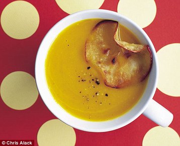 Annie Bell's Pumpkin, Apple and Cider Soup