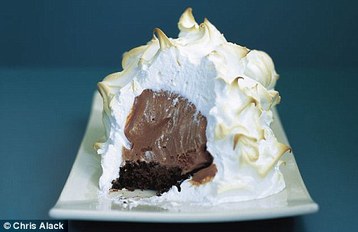 Annie Bell's Chocolate Brownie Alaska
