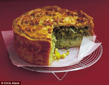 Annie Bell's Deep Midwinter Stilton Pie