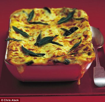Annie Bell's Sage and Onion Lasagne