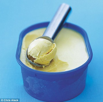 Annie Bell's Iced Peaches and Cream