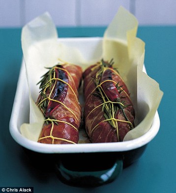 Annie Bell's Roast Pork Fillet with Rosemary and Chilli