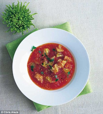 Annie Bell's Roast Tomato and Bread Soup