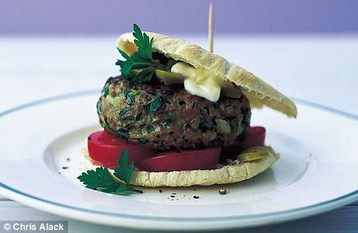 Annie Bell's Fast Herby Burgers