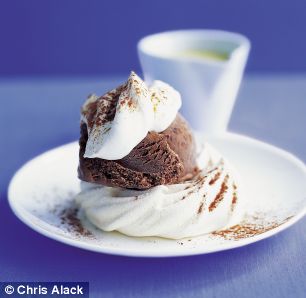 Annie Bell's Choc-ice Meringues