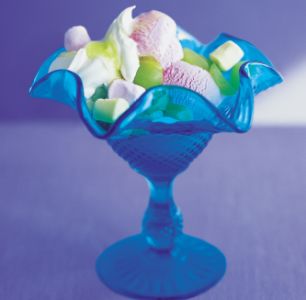 Annie Bell's Strawberry and Pistachio Sundae