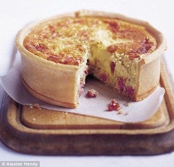 Alastair Hendy's Egg and Bacon Tart