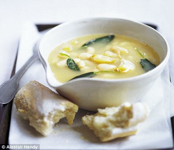 Alastair Hendy's Oven-baked Bean Pot with Garlic and Sage