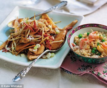 Ching-he Huang's Chicken, Smoky Bacon and Bamboo Shoot Stir-fry