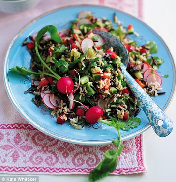 Ching-He Huang's Spicy Wild Rice Salad
