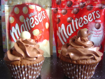 Malty Maltesers Cupcakes