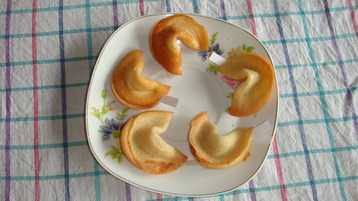 Homemade Fortune Cookies