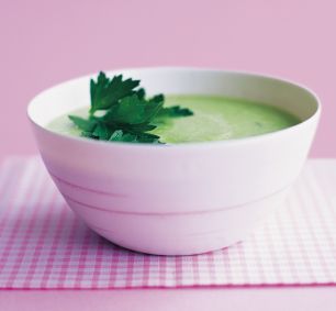 Yinka Thomas' Summer Green Pea Soup