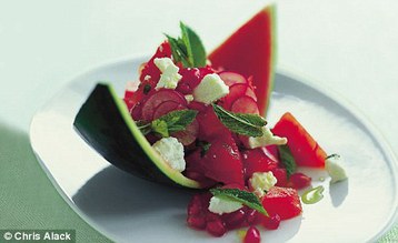 Chloe Baker's Watermelon and Feta Salad