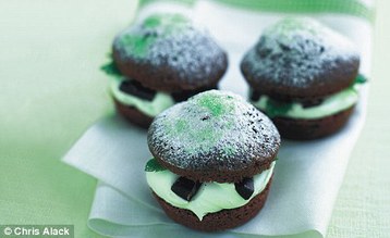 Chloe Baker's Chocolate Mint Cakes