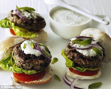 Jenny White's Mini Classic Lamb Burgers