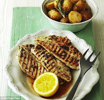 Jenny White's Lemony Butterflied Chicken with Baby Potatoes