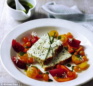 Linda Tubby's Ricotta Terrine with Tomato Salad