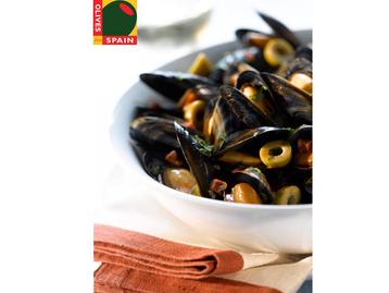 Mussels with Spanish Green Olives