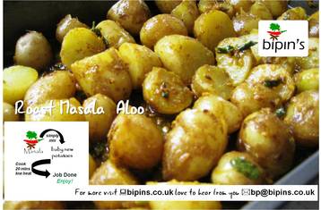 Bipin's Masala Aloo (roast Baby Potatoes with A Twist)