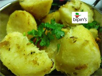 Immaculately Fluffy & Crispy Jeera Aloo