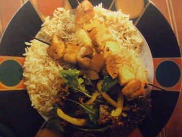 Caribbean Chicken Kebabs