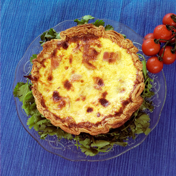 Bacon and Cheese Tart